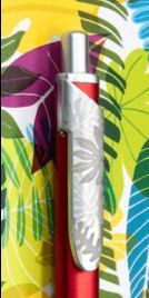 BOLIGRAFO INOXCROM CANVAS TROPIC
