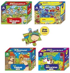 PUZZLE 24 PIEZAS INFANTIL SALDAA 3 AOS