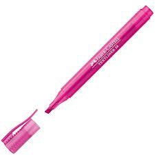 ROTULADOR FLUORESCENTE FABER TEXTLINER ROSA
