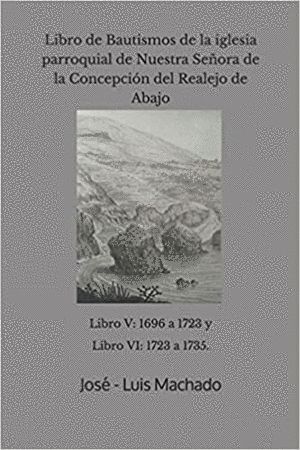 LIBRO BAUTISMO IGLESIA PARROQUIAL NUESTRA SEORA CONCEPCION REALEJO BAJO