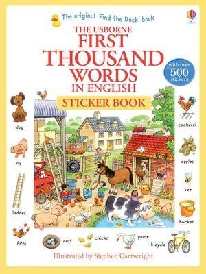 FIRST THOUSAND WORDS STICKERBOOK