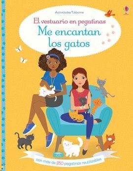 ME ENCANTAN LOS GATOS. EL VESTUARIO EN PEGATINAS