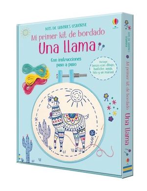 UNA LLAMA. MI PRIMER KIT DE BORDADO