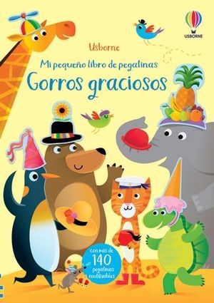 GORROS GRACIOSOS PEQUEO LIBRO PEGATINAS