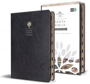 BIBLIA REINA VALERA 1960 LETRA GRANDE. S�MIL PIEL NEGRO
