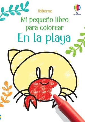 EN LA PLAYA PEQUEO LIBRO PARA COLOREAR