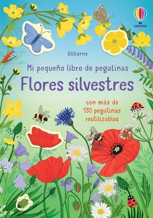 FLORES SILVESTRES PEQUEO LIBRO PEGATINA