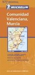 MAPA 577 COM. VALENCIANA,MURCIA MICHELIN