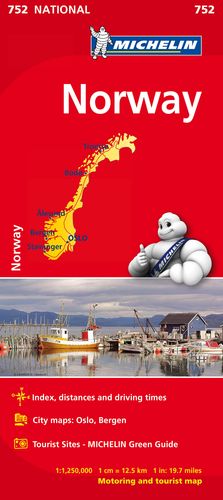 752 MAPA NATIONAL NORUEGA 2019 MICHELIN