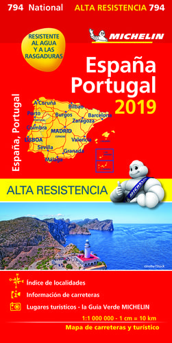 794 MAPA NATIONAL ESPAA - PORTUGAL 