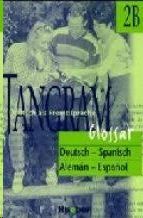 SALDO TANGRAM 2B GLOSSAR ALEMAN ESPA�OL GLOSARIO HUEBER