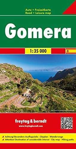 LA GOMERA 1:35.000 MAPA CARRETERAS FREYTAG