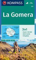 MAPA LA GOMERA KOMPASS 3 EN 1 ALEMAN