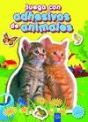 NARANJA. JUEGA CON ADHESIVOS DE ANIMALES