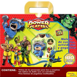 POWER PLAYERS. MALETN DE CUENTOS, ACTIVIDADES Y PEGATINAS