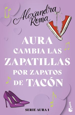 AURA CAMBIA ZAPATILLAS POR ZAPATOS DE TACON