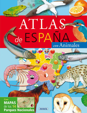 ATLAS DE ESPAA CON ANIMALES