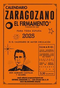 CALENDARIO ZARAGOZANO 2025 PEQUEO