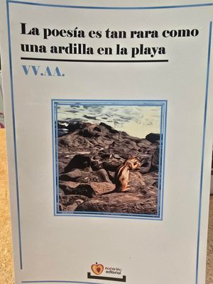 LA POESIA ES TAN RARA COMO UNA ARDILLA EN LA PLAYA