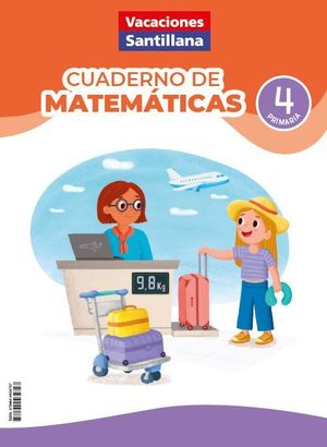 VACACIONES 4� MATEMATICAS 2026 PRIMARIA SANTILLANA