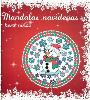 MANDALAS NAVIDEAS PARA NIOS COPITO DE NIEVE