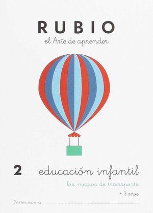 EDUCACI�N INFANTIL 2 MEDIOS DE TRANSPORTE 3 A�OS