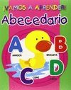 �VAMOS A APRENDER!. ABECEDARIO