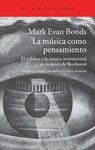 LA M�SICA COMO PENSAMIENTO