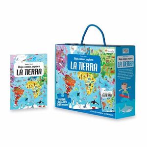 LA TIERRA VIAJA, CONOCE, EXPLORA PUZZLE + LIBRO