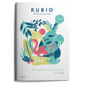 MI CUADERNO DE VERANO RUBIO 3-4 AOS