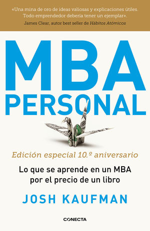 MBA PERSONAL. EDICIÓN ESPECIAL 10º ANIVERSARIO