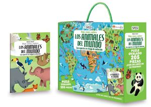 ANIMALES EN PELIGRO DE EXTINCION. VIAJA, CONOCE , EXPLORA. CON PUZZLE. EDIC. ILU