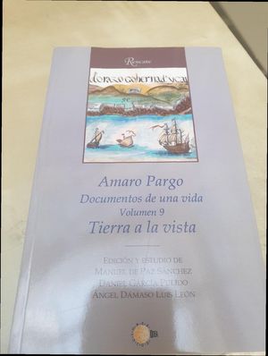 AMARO PARGO 9. TIERRA A LA VISTA