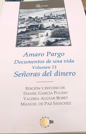 AMARO PARGO 11. SEORAS DEL DINERO