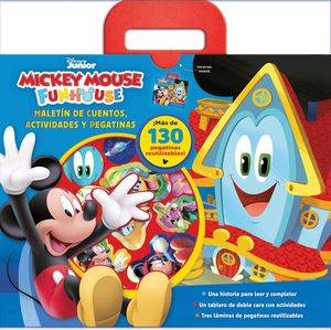 MICKEY MOUSE FUNHOUSE. MALET�N DE CUENTOS, ACTIVIDADES Y PEGATINAS
