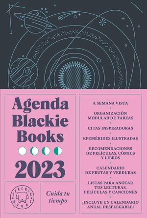 AGENDA BLACKIE BOOKS 2023