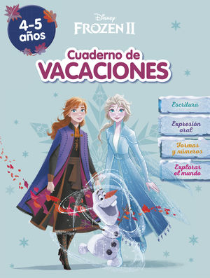 FROZEN. CUADERNO DE VACACIONES (4-5 AOS) (DISNEY. CUADERNO DE VACACIONES)