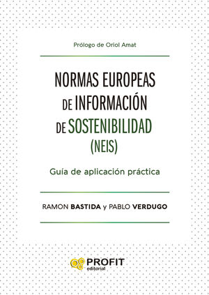 NORMAS EUROPEAS DE INFORMACION SOBRE SOSTENIBILIDAD (NIES)