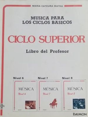 MSICA PARA LOS CICLOS BSICOS SUPERIOR LIBRO PROFESOR DAIMON