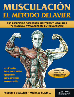 MUSCULACIN. EL MTODO DELAVIER (AZUL)