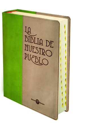 BIBLIA DE NUESTRO PUEBLO PIEL DOS TONOS