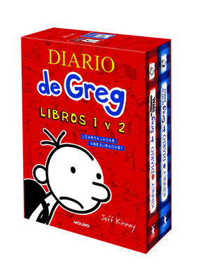 DIARIO DE GREG. LIBROS 1 Y 2 (EDICIN ESTUCHE CON: UN PRINGAO TOTAL  LA LEY DE