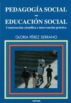 PEDAGOGIA SOCIAL. EDUCACION SOCIAL