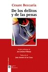 DE LOS DELITOS Y DE LAS PENAS