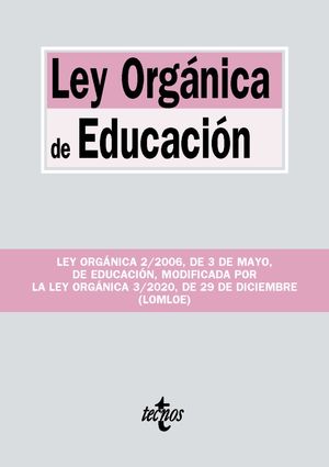 LEY ORGNICA DE EDUCACIN 2021