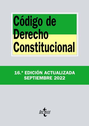 2022 CÓDIGO DE DERECHO CONSTITUCIONAL