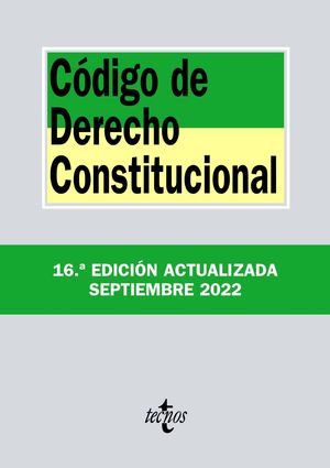 2022 CDIGO DE DERECHO CONSTITUCIONAL