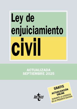 2025 LEY DE ENJUICIAMIENTO CIVIL