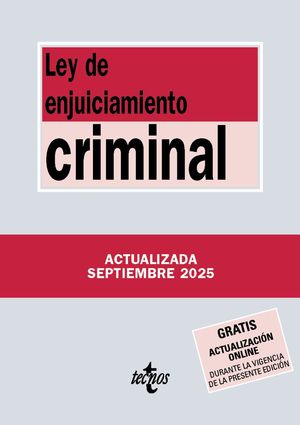 2025 LEY DE ENJUICIAMIENTO CRIMINAL