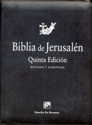 BIBLIA DE JERUSALEN MANUAL CON CREMALLERA 5ª ED.
